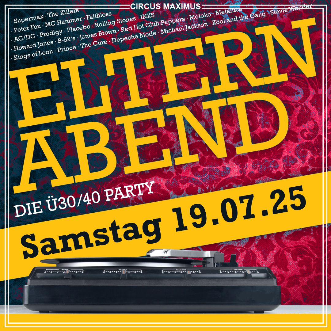 19.07. Elternabend FB Party Circus Maximus Juli 2025