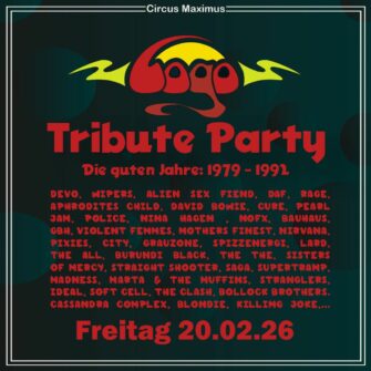 Logo Tribute Party Koblenz Februar