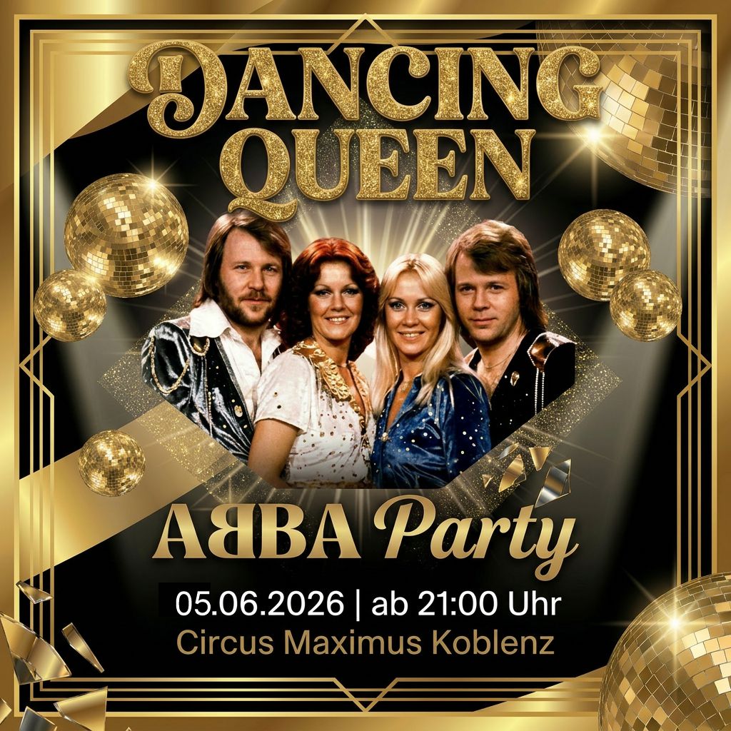 ABBA Party im Juni 2026 in Koblenz