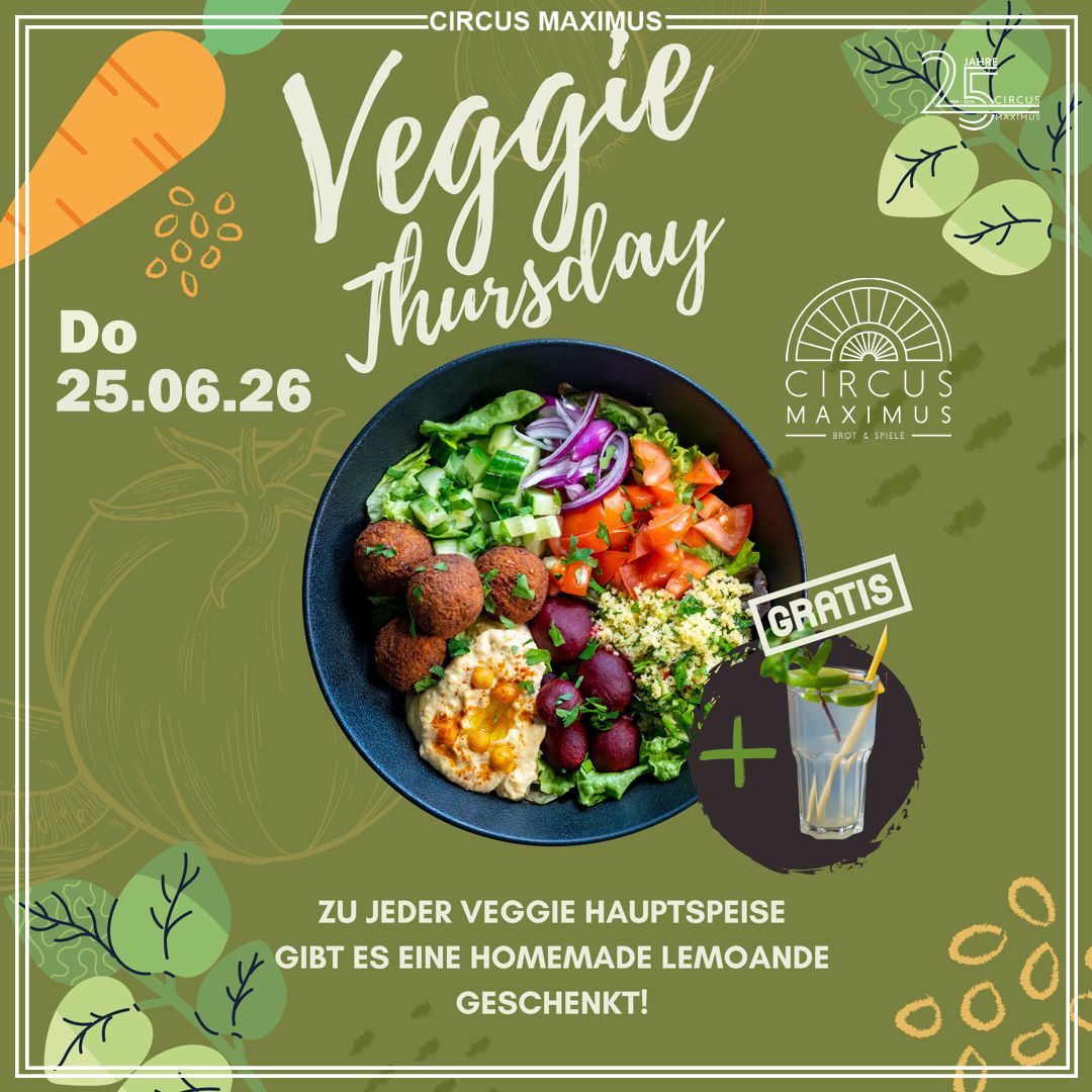 Veggie Thursday im Juni 2026 in Koblenz