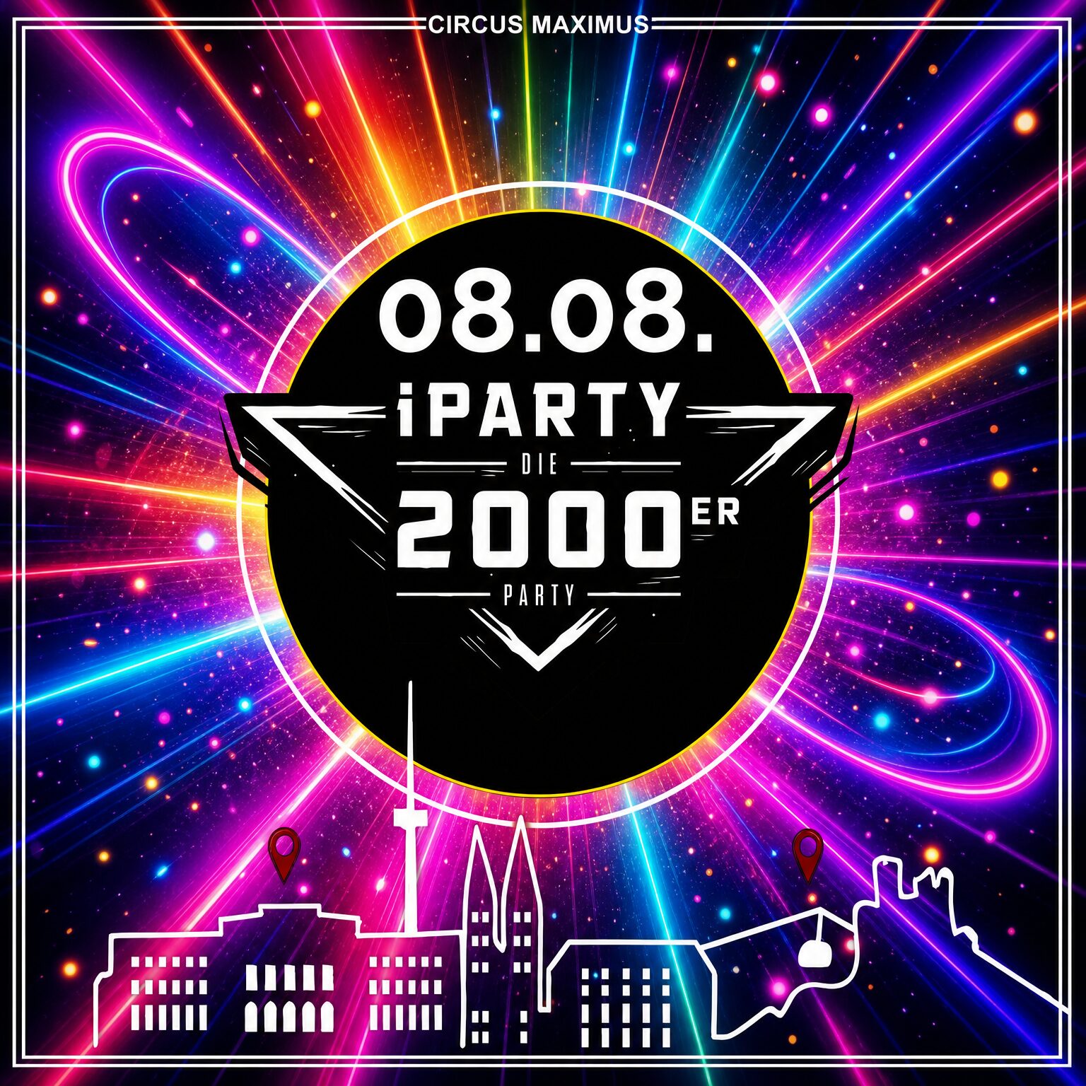 2000er Party im August 2026 in Koblenz