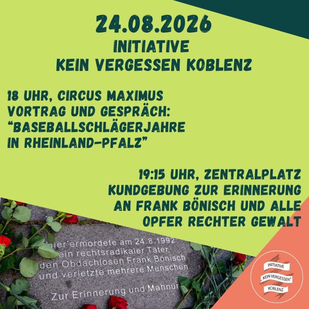 Initiative Kein Vergessen Koblenz