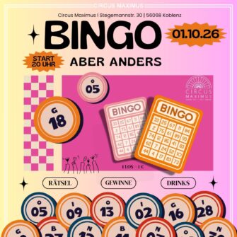Bingo in Koblenz Oktober 2026
