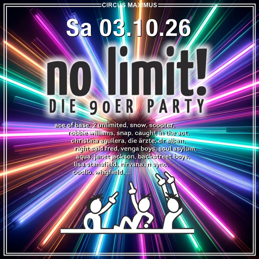 90er Party in Koblenz im Oktober 2026