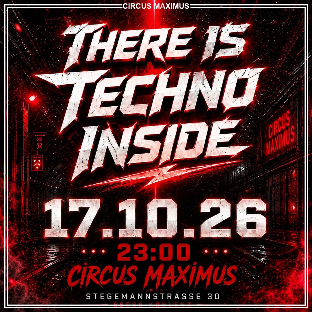 Techno Party im Oktober 2026 in Koblenz